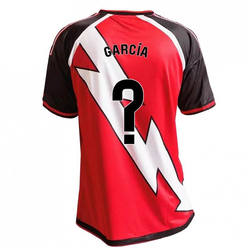 Danxen Mulher Camisola Ronny García #0 Vermelho Preto Branco Alternativa 2026/27 Camisa