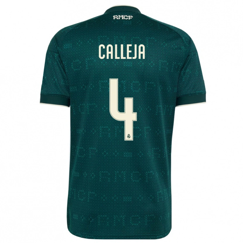 Danxen Mulher Camisola Jaime Calleja #4 Cinza Ardósia Escuro Branco Alternativa 2026/27 Camisa