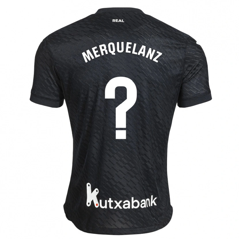 Danxen Mulher Camisola Martin Merquelanz #0 Preto Branco Alternativa 2026/27 Camisa
