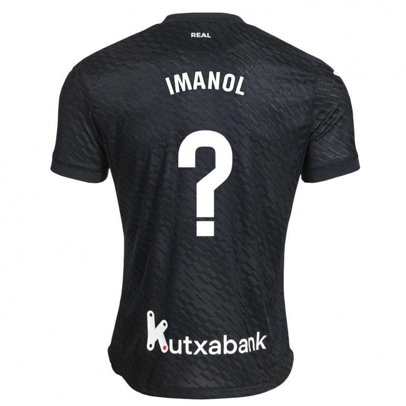 Danxen Mulher Camisola Imanol #0 Preto Branco Alternativa 2026/27 Camisa