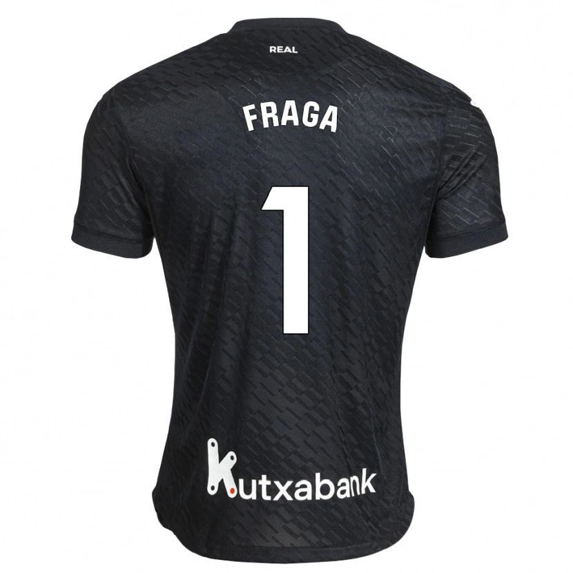 Danxen Mulher Camisola Aitor Fraga #1 Preto Branco Alternativa 2026/27 Camisa
