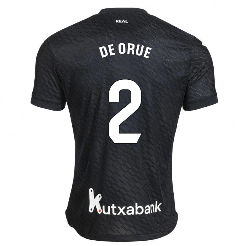 Danxen Mulher Camisola Jon De Orue #2 Preto Branco Alternativa 2026/27 Camisa