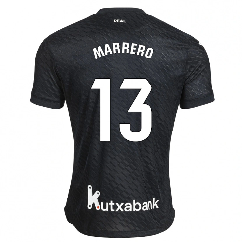 Danxen Mulher Camisola Unai Marrero #13 Preto Branco Alternativa 2026/27 Camisa