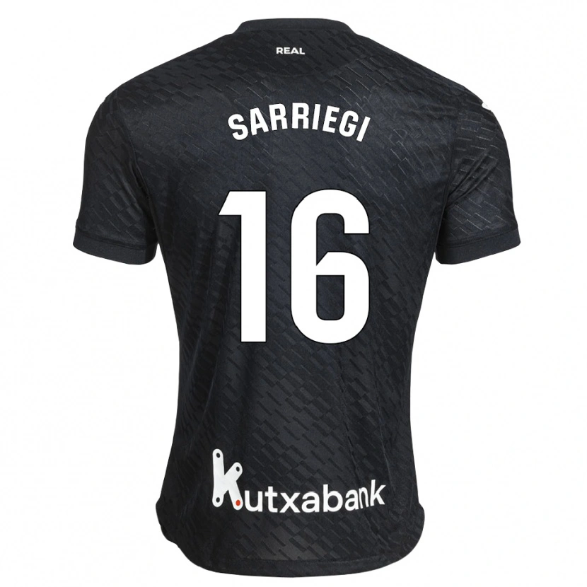 Danxen Mulher Camisola Nora Sarriegi #16 Preto Branco Alternativa 2026/27 Camisa