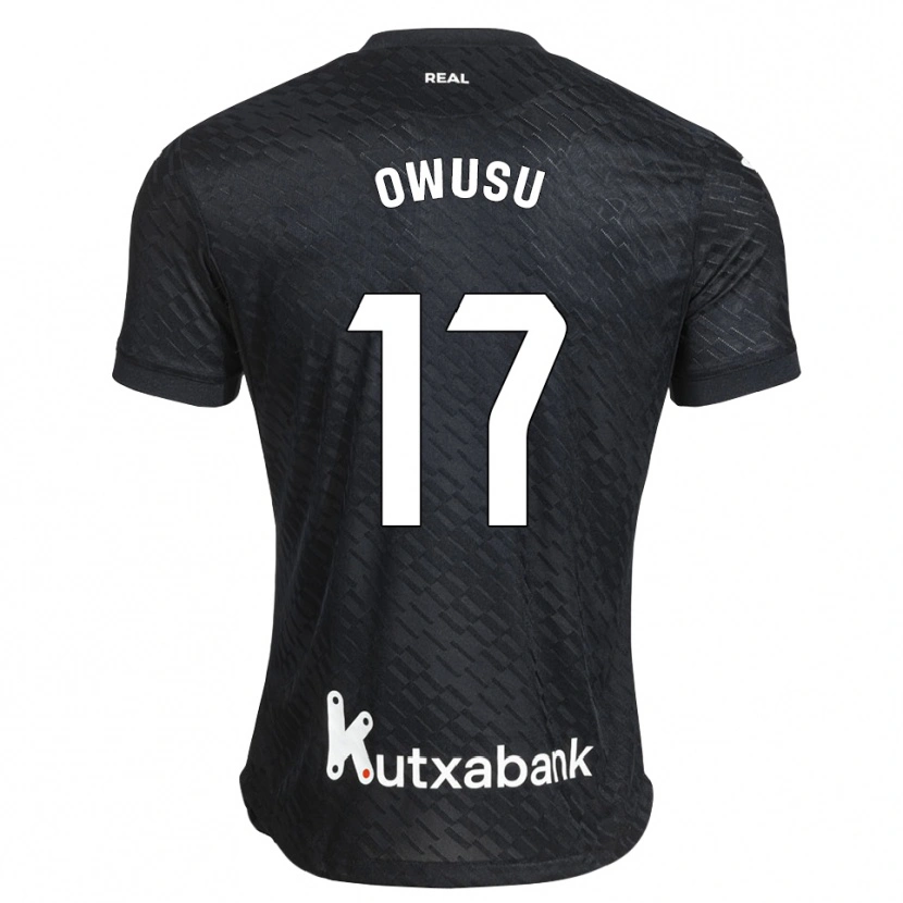 Danxen Mulher Camisola Jacqueline Owusu #17 Preto Branco Alternativa 2026/27 Camisa