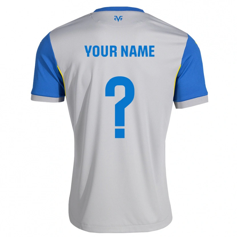 Danxen Mulher Camisola Seu Nome #0 Azul Dodger Cinza Alternativa 2026/27 Camisa