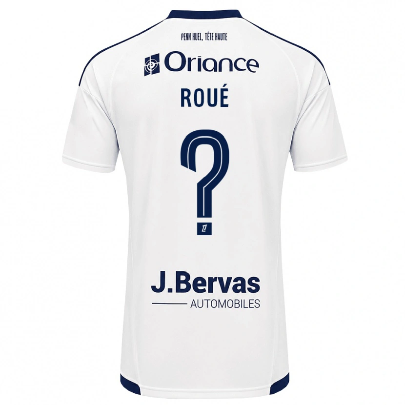 Danxen Mulher Camisola Eugénie Roué #0 Azul Marinho Branco Alternativa 2026/27 Camisa