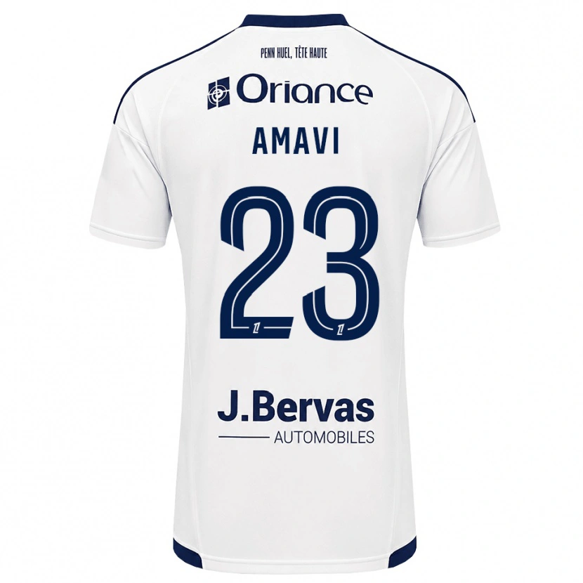 Danxen Mulher Camisola Jordan Amavi #23 Azul Marinho Branco Alternativa 2026/27 Camisa