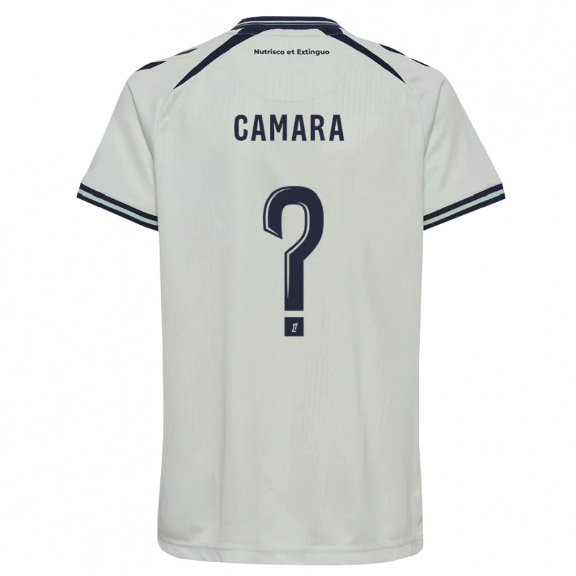 Danxen Mulher Camisola Karamokho Camara #0 Azul Meia-Noite Branco Alternativa 2026/27 Camisa