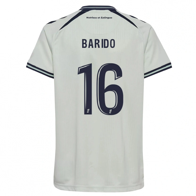 Danxen Mulher Camisola Jules Barido #16 Azul Meia-Noite Branco Alternativa 2026/27 Camisa