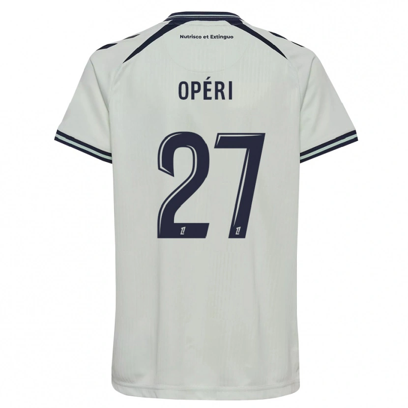 Danxen Mulher Camisola Christopher Operi #27 Azul Meia-Noite Branco Alternativa 2026/27 Camisa
