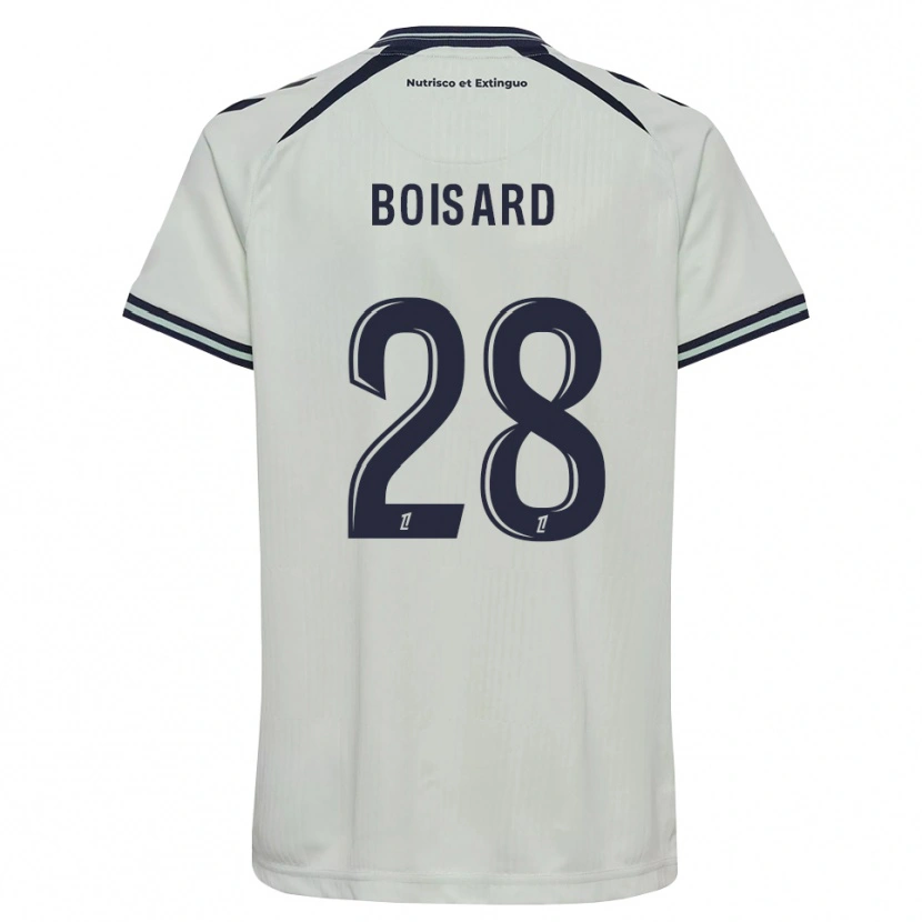 Danxen Mulher Camisola Célestine Boisard #28 Azul Meia-Noite Branco Alternativa 2026/27 Camisa