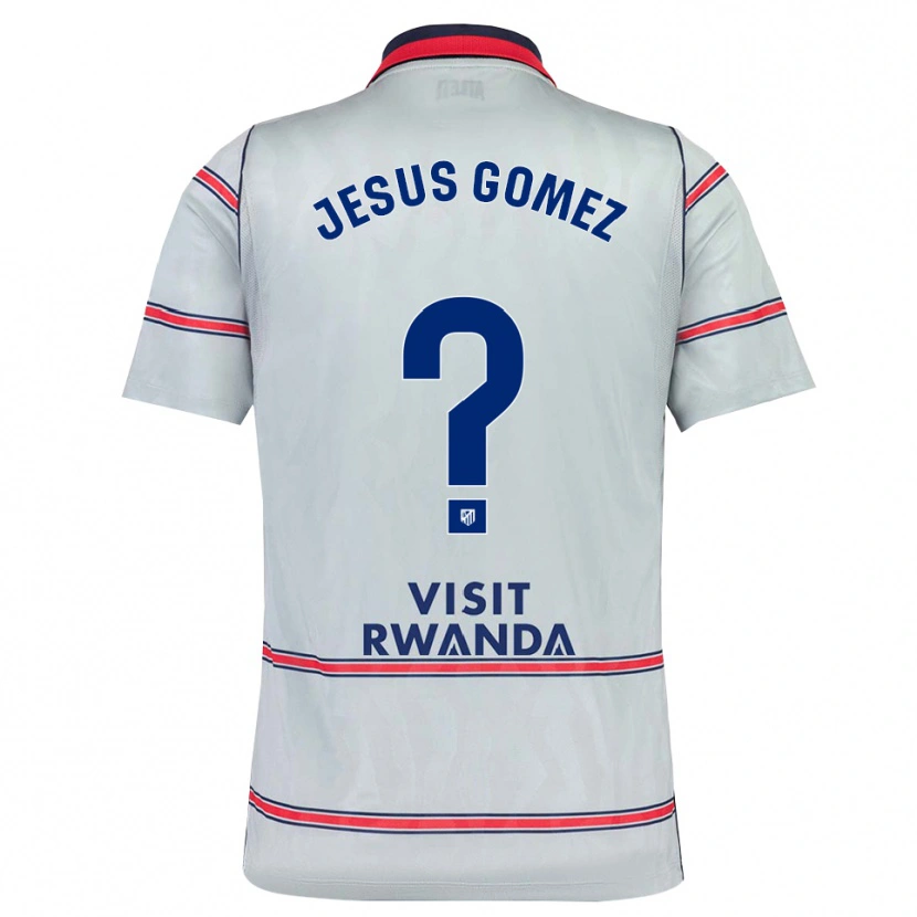 Danxen Mulher Camisola Jesus Gomez #0 Cinza Vermelho Azul Marinho Terceiro 2026/27 Camisa