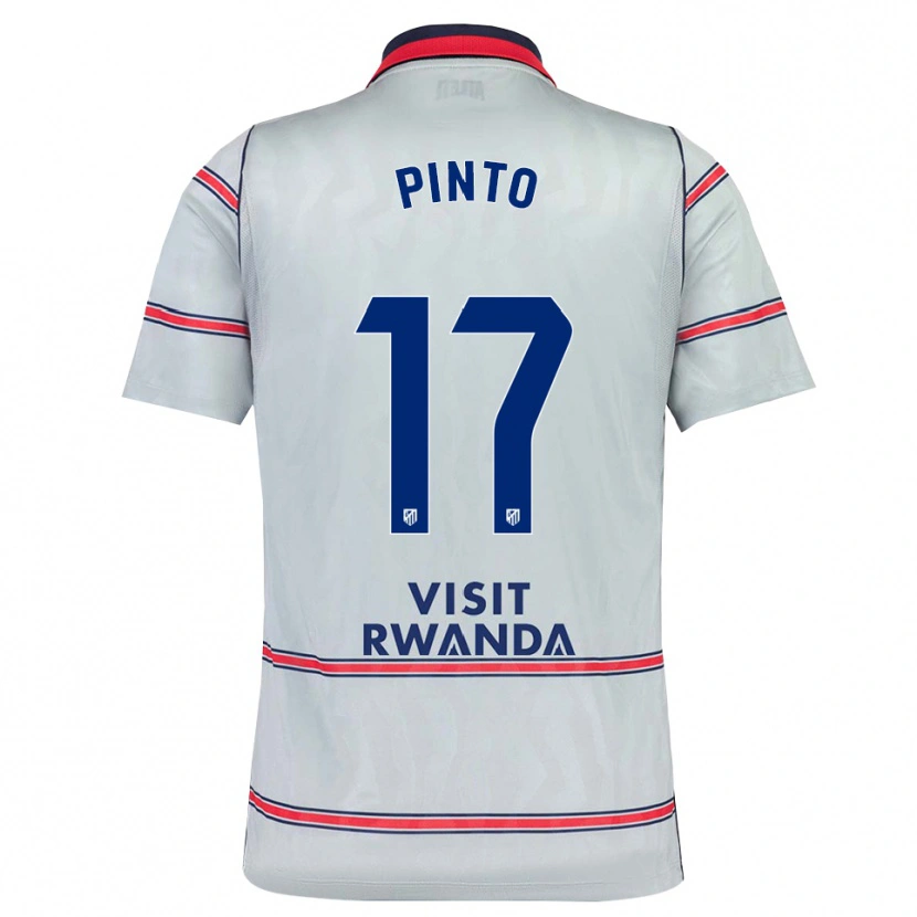 Danxen Mulher Camisola Tatiana Pinto #17 Cinza Vermelho Azul Marinho Terceiro 2026/27 Camisa