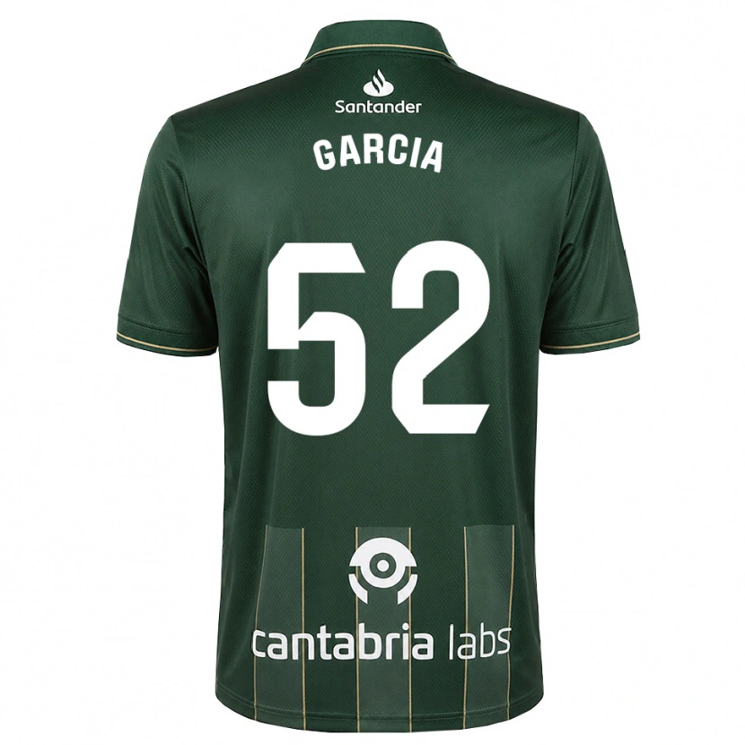 Danxen Criança Camisola Pablo García #52 Cinza Ardósia Escuro Branco Alternativa 2026/27 Camisa