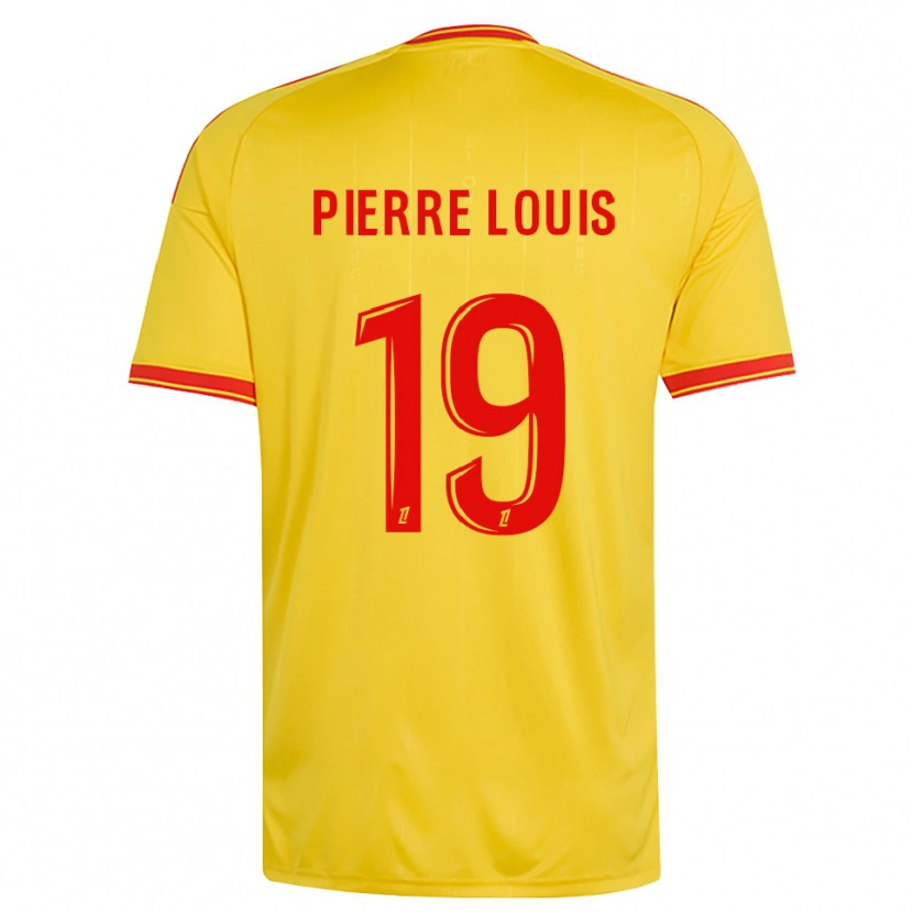 Danxen Criança Camisola Dayana Pierre-Louis #19 Dourado Laranja Vermelho Principal 2026/27 Camisa