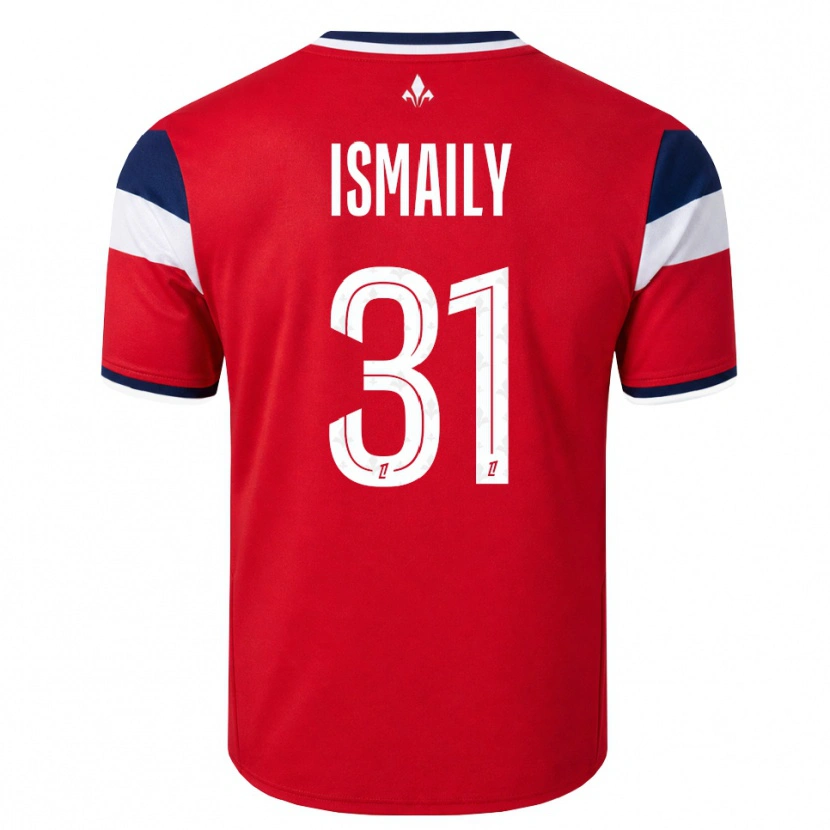 Danxen Criança Camisola Ismaily #31 Vermelho Branco Azul Real Principal 2026/27 Camisa