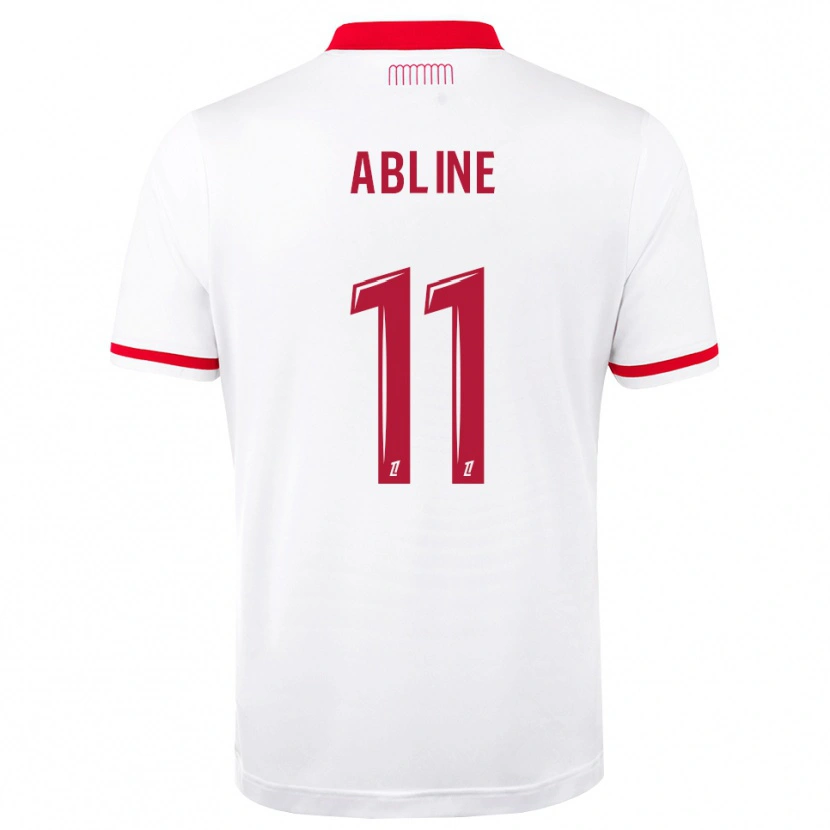 Danxen Criança Camisola Matthis Abline #11 Vermelho Branco Principal 2026/27 Camisa