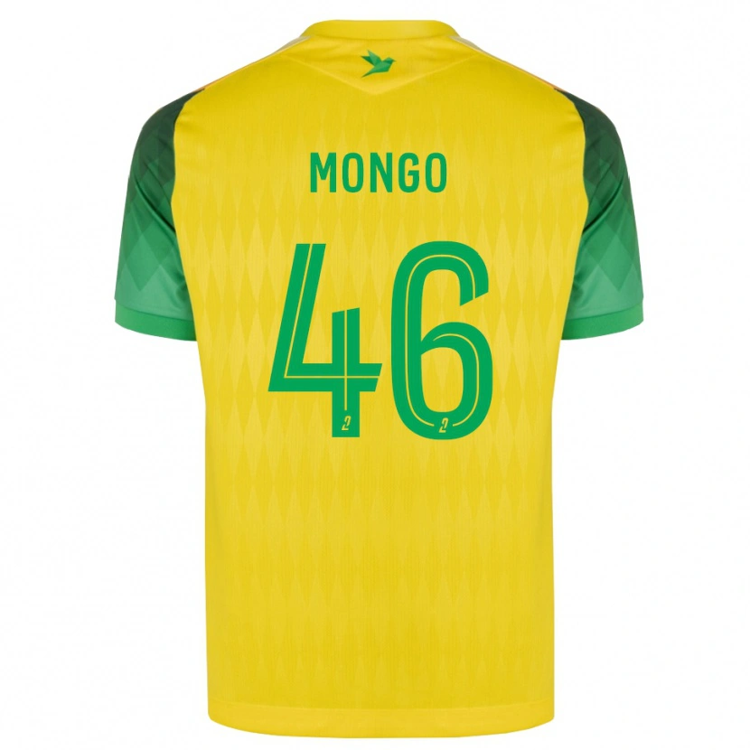 Danxen Criança Camisola Enzo Mongo #46 Amarelo Verde Vermelho Principal 2026/27 Camisa