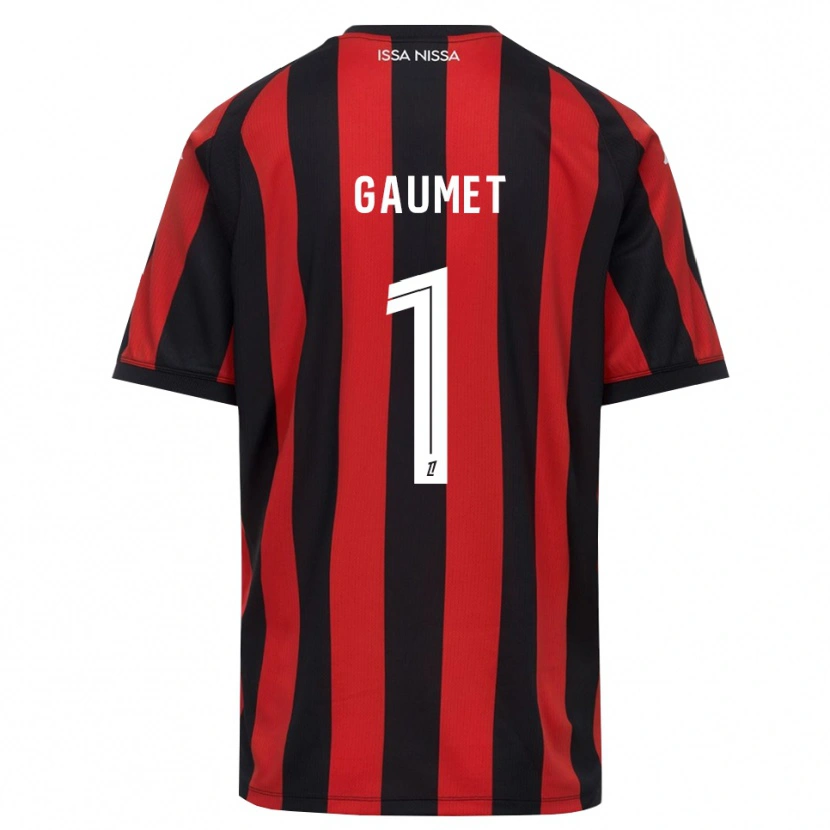 Danxen Criança Camisola Noa Gaumet #1 Vermelho Preto Branco Principal 2026/27 Camisa