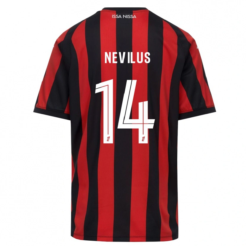 Danxen Criança Camisola Anthonyo Nevilus #14 Vermelho Preto Branco Principal 2026/27 Camisa