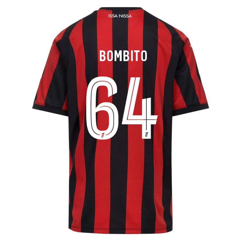 Danxen Criança Camisola Moïse Bombito #64 Vermelho Preto Branco Principal 2026/27 Camisa