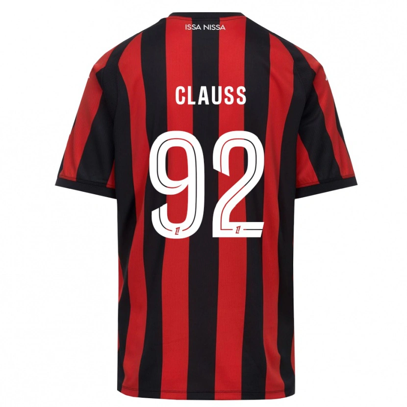 Danxen Criança Camisola Jonathan Clauss #92 Vermelho Preto Branco Principal 2026/27 Camisa