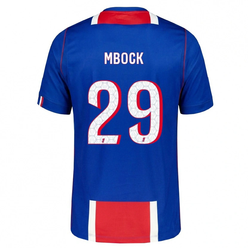 Danxen Criança Camisola Griedge Mbock Bathy #29 Vermelho Branco Azul Principal 2026/27 Camisa