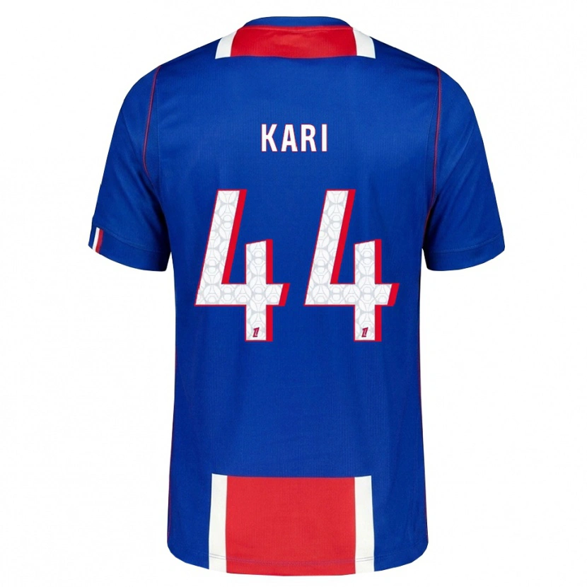 Danxen Criança Camisola Ayman Kari #44 Vermelho Branco Azul Principal 2026/27 Camisa