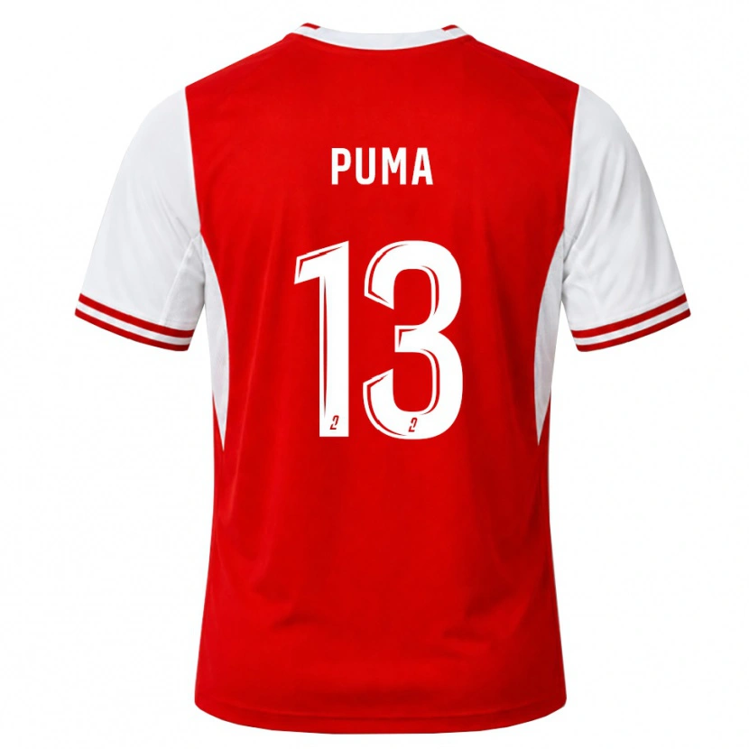 Danxen Criança Camisola Isaac Puma #13 Vermelho Branco Principal 2026/27 Camisa