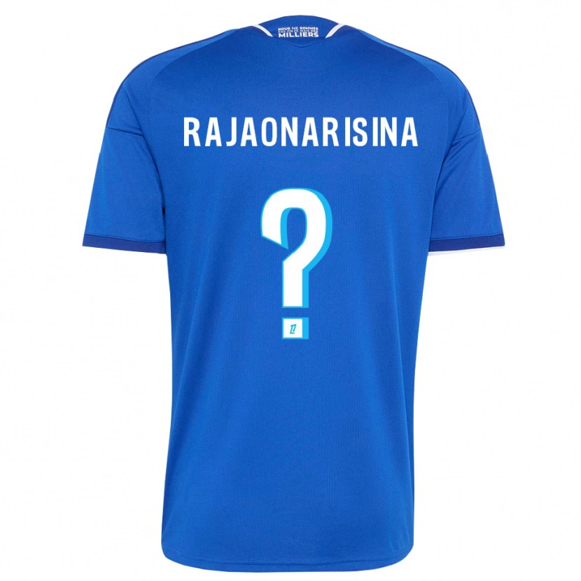 Danxen Criança Camisola Noah Rajaonarisina #0 Azul Real Branco Principal 2026/27 Camisa