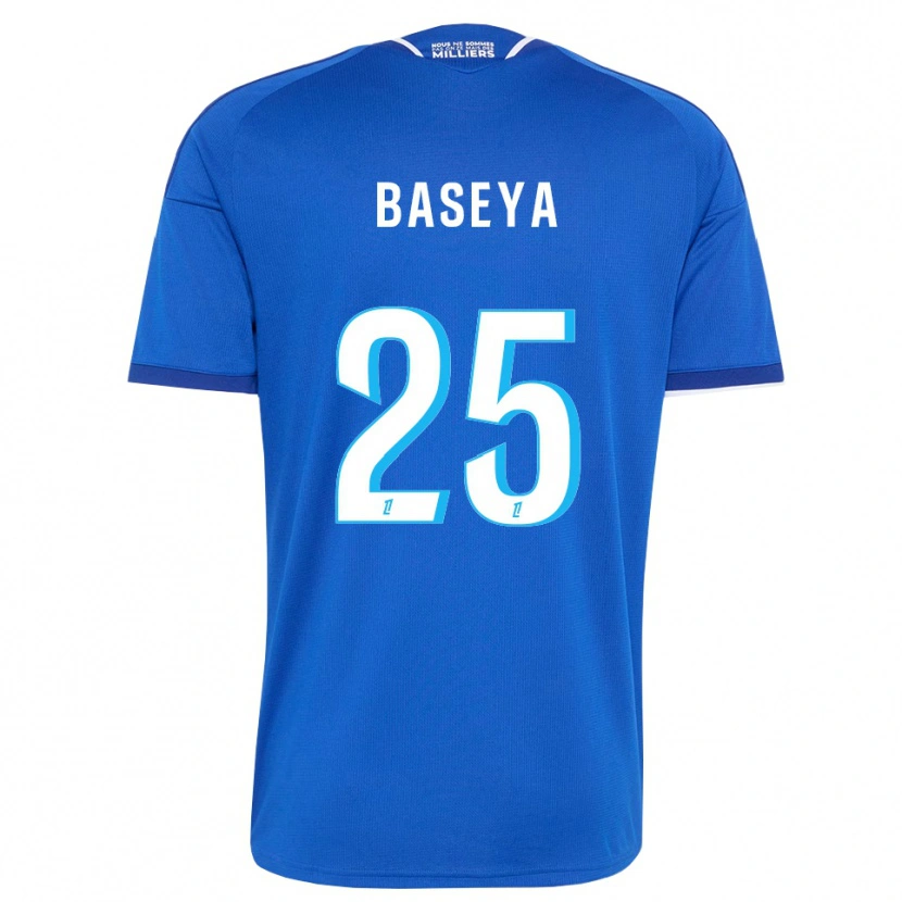 Danxen Criança Camisola Steven Baseya #25 Azul Real Branco Principal 2026/27 Camisa