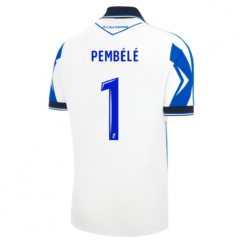 Danxen Criança Camisola Willange Pembélé #1 Preto Branco Azul Principal 2026/27 Camisa