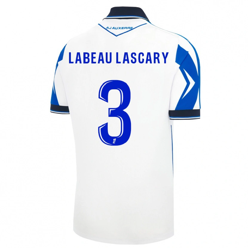 Danxen Criança Camisola Rémy Labeau Lascary #3 Preto Branco Azul Principal 2026/27 Camisa