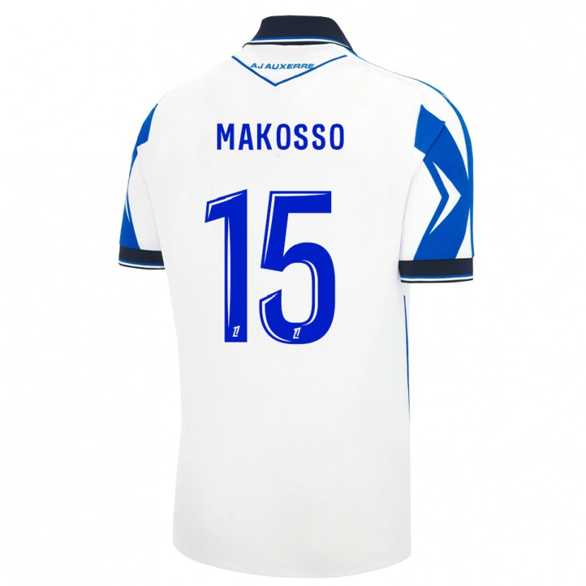 Danxen Criança Camisola Christ Makosso #15 Preto Branco Azul Principal 2026/27 Camisa