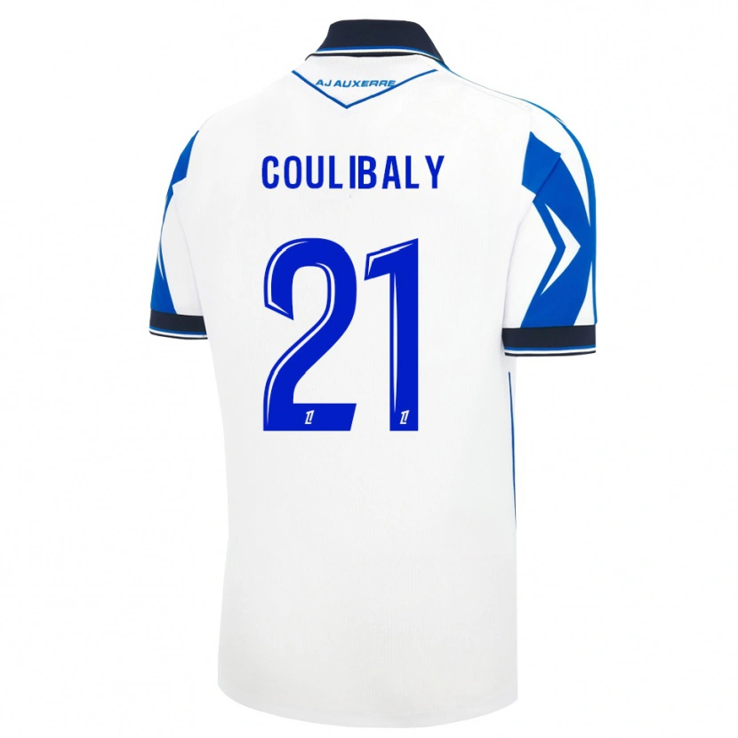 Danxen Criança Camisola Lasso Coulibaly #21 Preto Branco Azul Principal 2026/27 Camisa