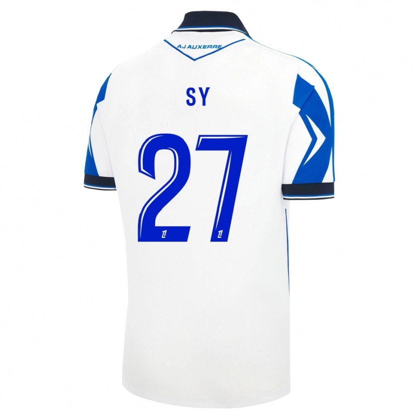 Danxen Criança Camisola Lamine Sy #27 Preto Branco Azul Principal 2026/27 Camisa