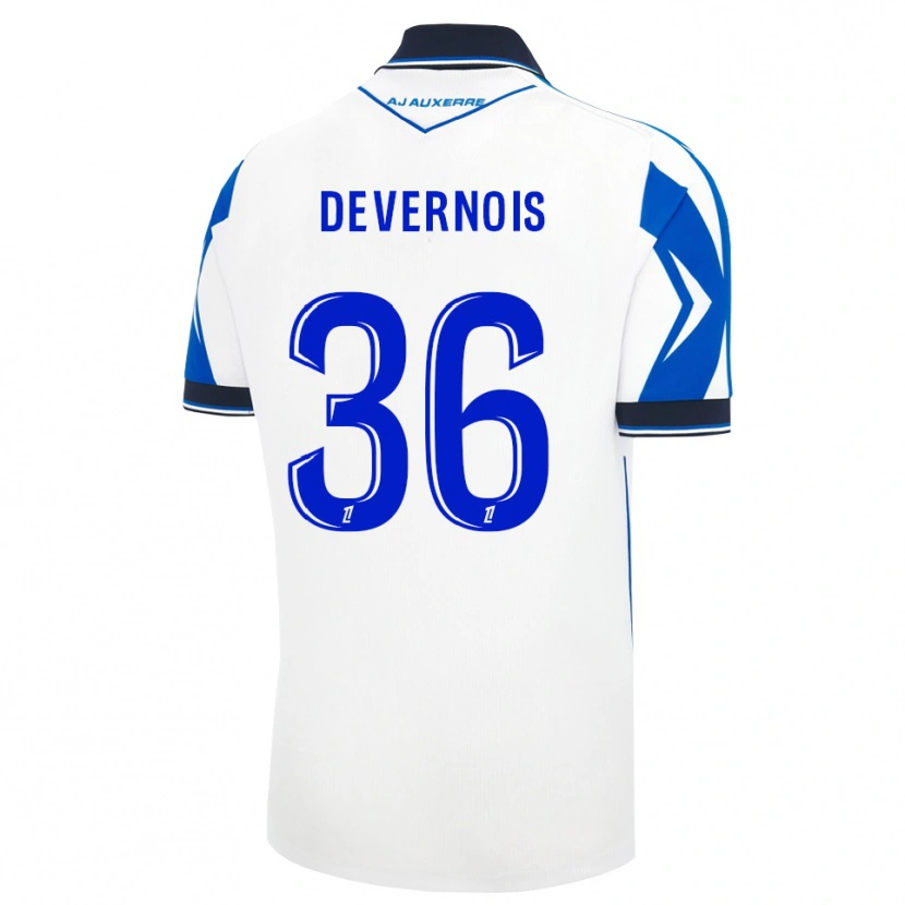 Danxen Criança Camisola Tidiane Devernois #36 Preto Branco Azul Principal 2026/27 Camisa