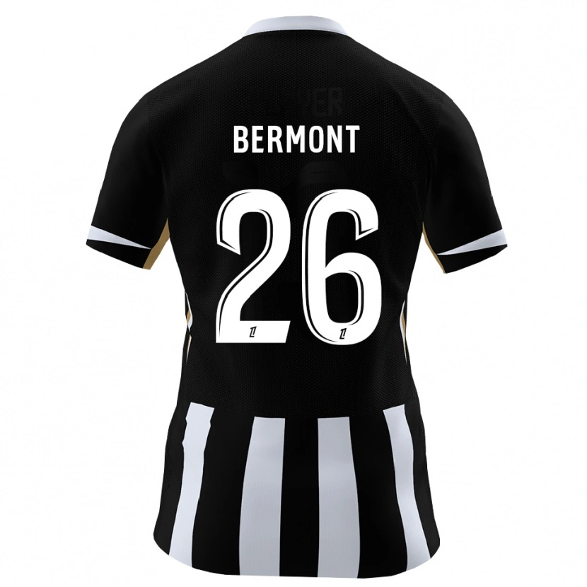 Danxen Criança Camisola Anthony Bermont #26 Preto Azul Principal 2026/27 Camisa