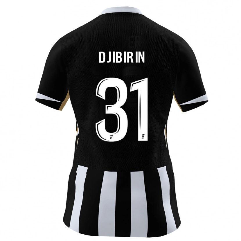 Danxen Criança Camisola Harouna Djibirin #31 Preto Azul Principal 2026/27 Camisa