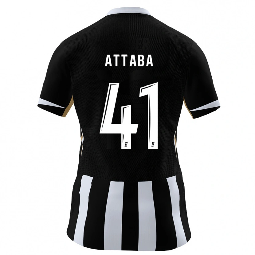 Danxen Criança Camisola Sofian Attaba #41 Preto Azul Principal 2026/27 Camisa