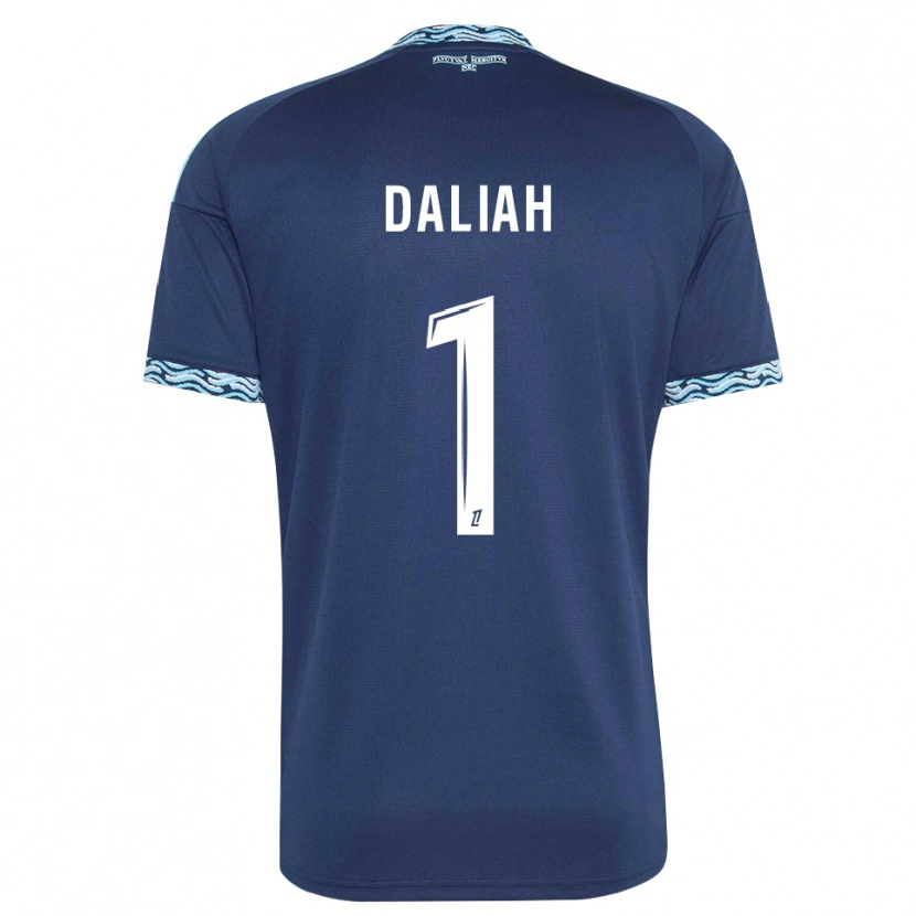 Danxen Criança Camisola Leny Daliah #1 Azul Aço Branco Principal 2026/27 Camisa