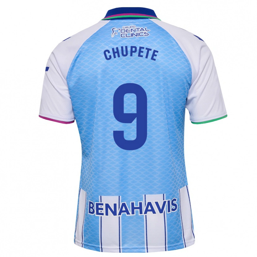 Danxen Criança Camisola Chupe #9 Azul Céu Profundo Branco Principal 2026/27 Camisa