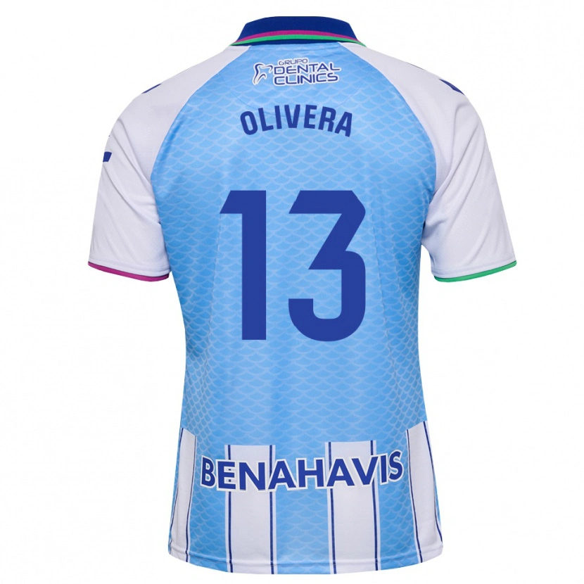 Danxen Criança Camisola Fernando Olivera #13 Azul Céu Profundo Branco Principal 2026/27 Camisa