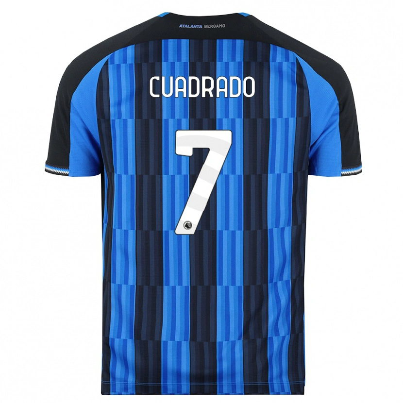 Danxen Criança Camisola Juan Cuadrado #7 Azul Preto Vermelho Principal 2026/27 Camisa