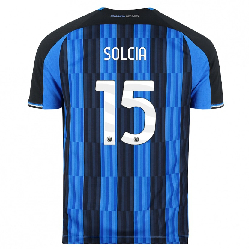 Danxen Criança Camisola Daniele Solcia #15 Azul Preto Vermelho Principal 2026/27 Camisa