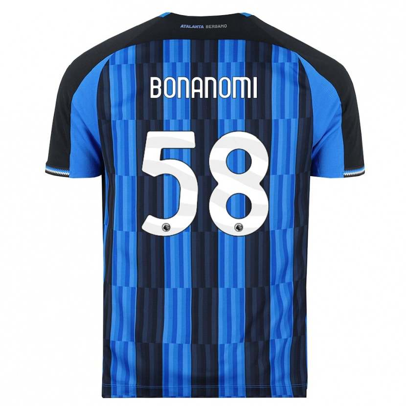 Danxen Criança Camisola Andrea Bonanomi #58 Azul Preto Vermelho Principal 2026/27 Camisa