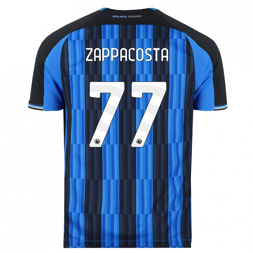 Danxen Criança Camisola Davide Zappacosta #77 Azul Preto Vermelho Principal 2026/27 Camisa