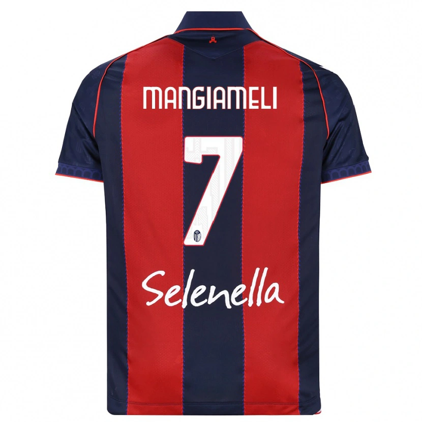 Danxen Criança Camisola Federico Mangiameli #7 Azul Real Vermelho Branco Principal 2026/27 Camisa