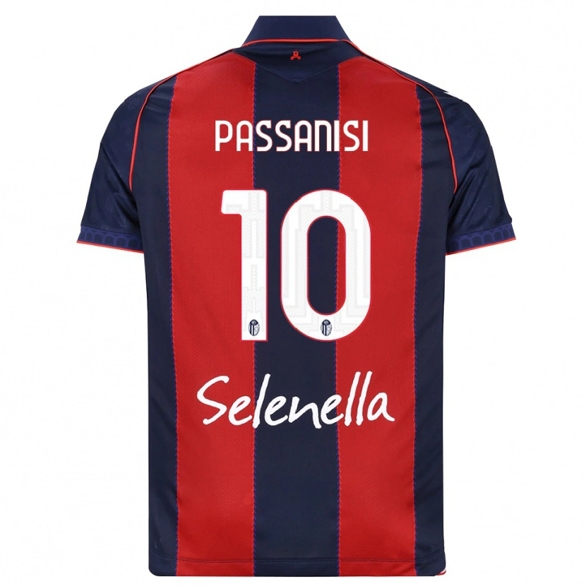 Danxen Criança Camisola Fernando Passanisi #10 Azul Real Vermelho Branco Principal 2026/27 Camisa